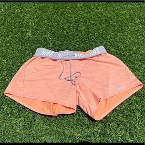 Nike shorts, Orange, Size Small